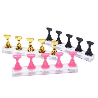 Đế gắn móng giả đế móng mẫu con cờ có nam châm (màu ngẫu nhiên)