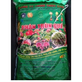 Phân trùn quế Thủy Cam 5kg đã xử lý - trộn đất, bón cây