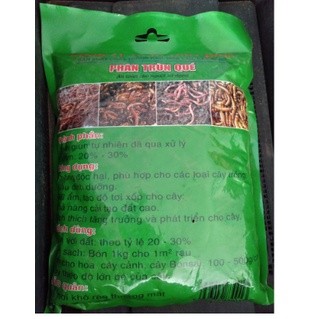 Phân trùn quế thủy cam túi 2kg dạng bột