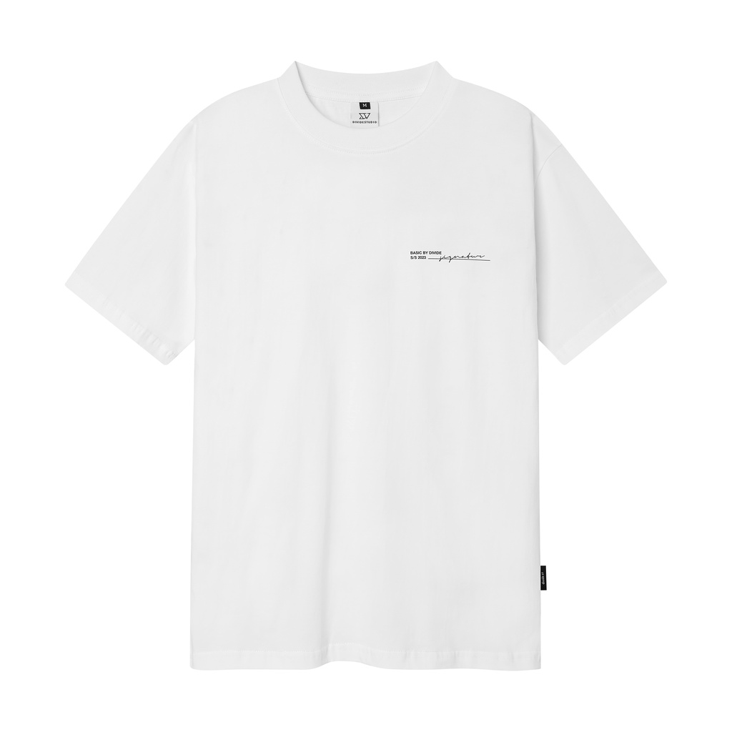 ÁO THUN UNISEX DIVIDE BRAND CO DÃN, FORM BOXY FIT SIGNATURE