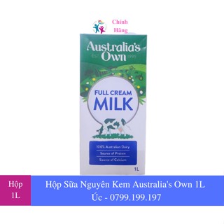 Sữa Tươi Nguyên Kem Australia's Own 1L - Sữa Tươi Úc Nhập