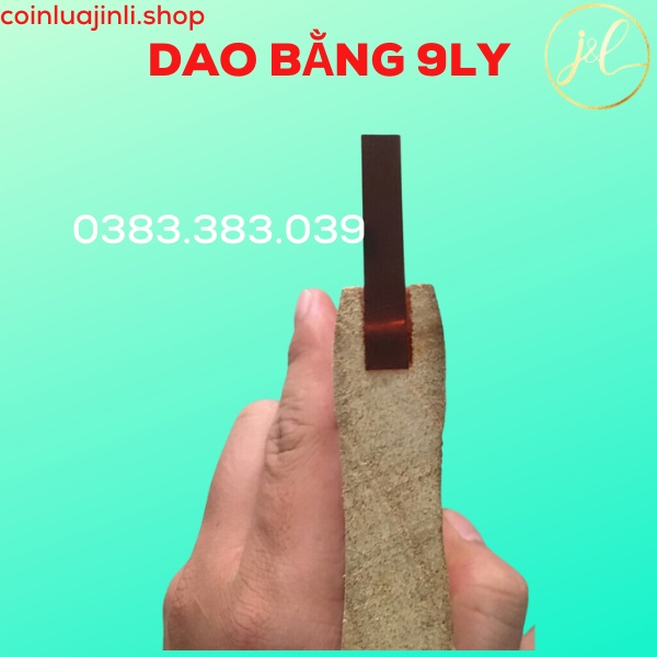 Lưỡi dao gạt mực in lụa 9x50mm lưỡi bằng, cọ in lụa dày 9ly bản rộng 50mm dài 1m/ cây