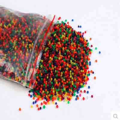 Gói 250Gram hạt nở nhiều màu Bộ 20000 hạt trang trí,trồng cây,ngâm nước chơi