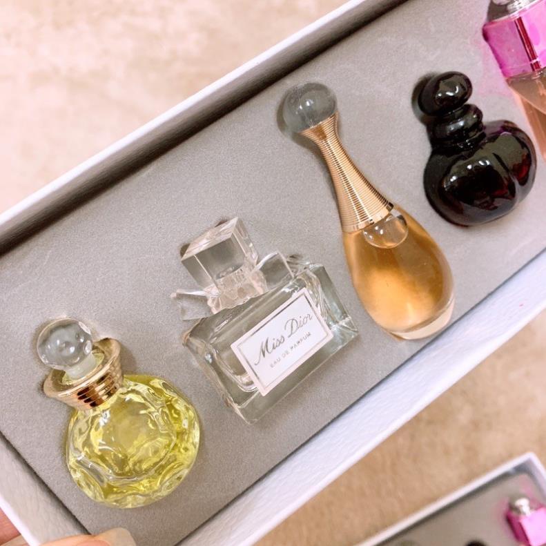 Nước Hoa Mini Dio Set 5 Chai Siêu Thơm