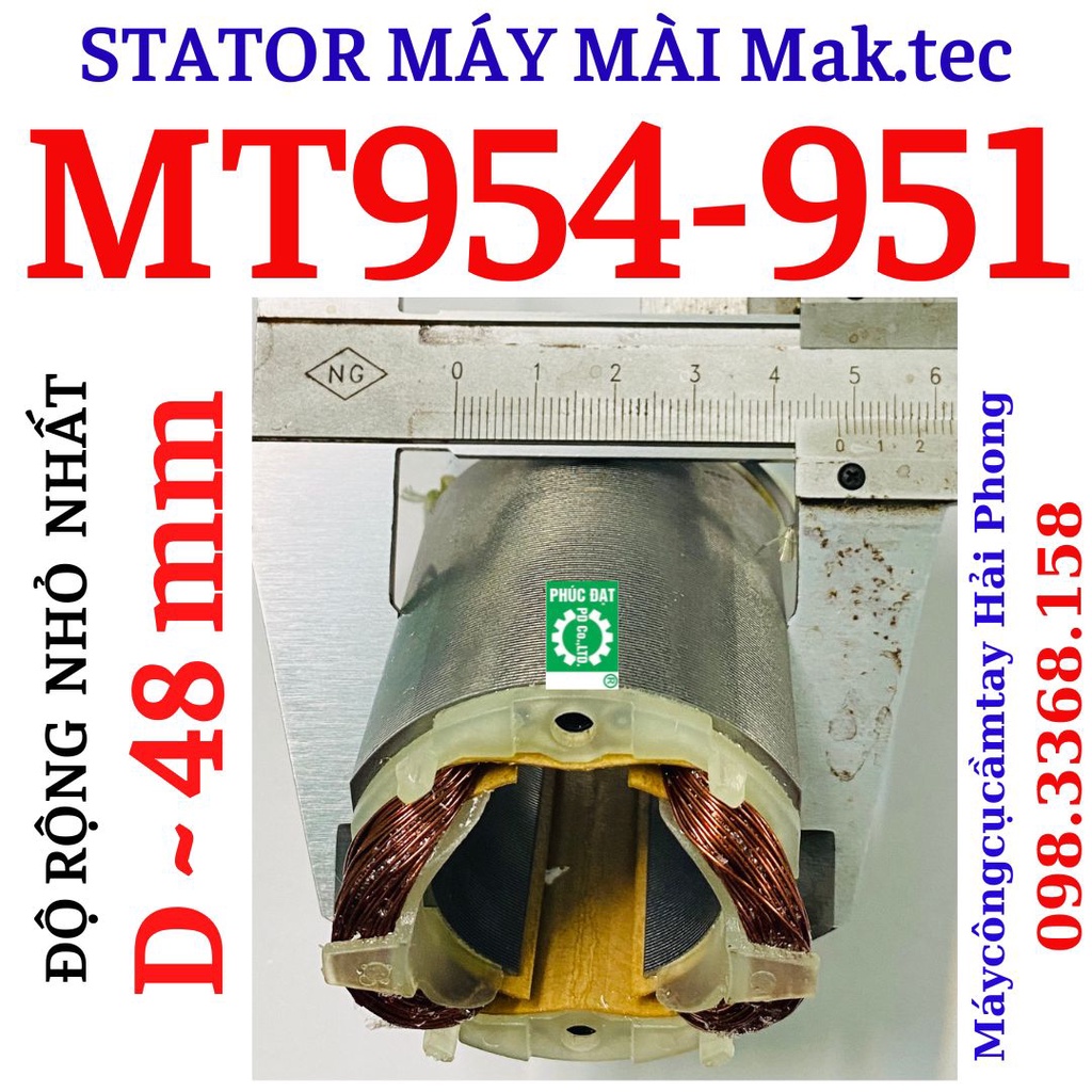 Sa to máy mài góc Mak.tec Mod.MT 951/954 - Stator