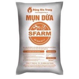 Giá thể mụn dừa đã qua xử lý Sfarm bao 20dm