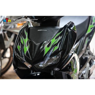 Tem Winner X mẫu tem lửa (Xanh)