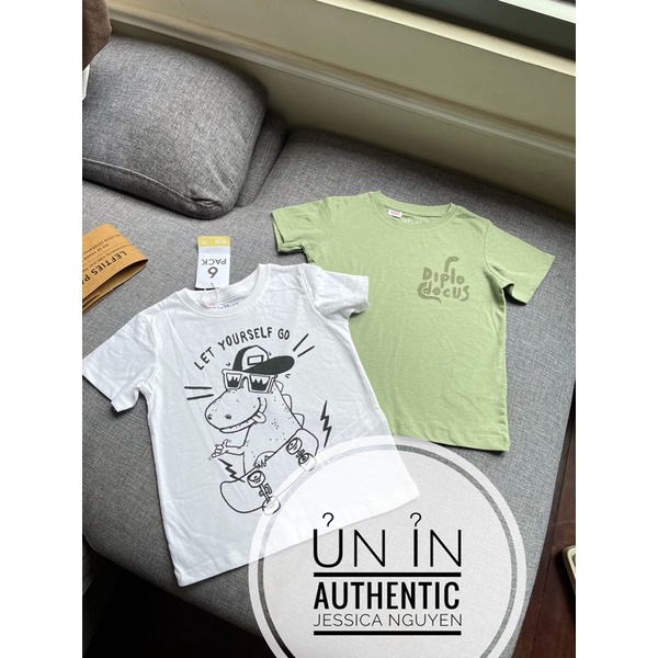 Set 2 áo lefties Spain size 18-24m đến 3-4y