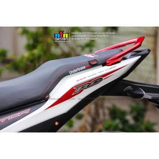 Tem Exciter 155 mẫu RC 2023 (Trắng đỏ)