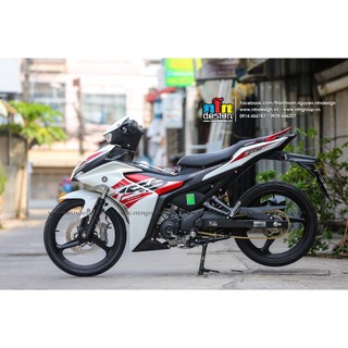 Tem Exciter 155 mẫu RC 2023 (Trắng đỏ)