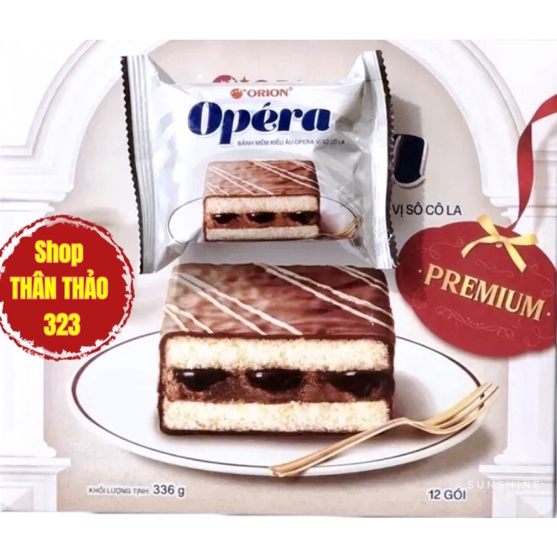 T11/2024- Bánh Mềm Thượng Hạng Opéra Orion Mới  336g