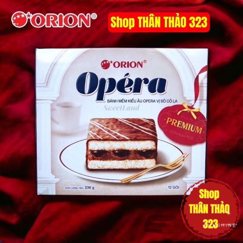 T11/2024- Bánh Mềm Thượng Hạng Opéra Orion Mới  336g