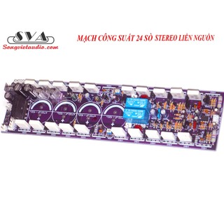MẠCH CÔNG SUẤT 24 SÒ LIỀN NGUỒN 2 KÊNH