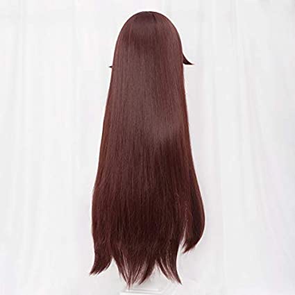 [Sẵn] Wig/Tóc giả cosplay Amber - Genshin Impact màu nâu đen [Miu Cosplay]