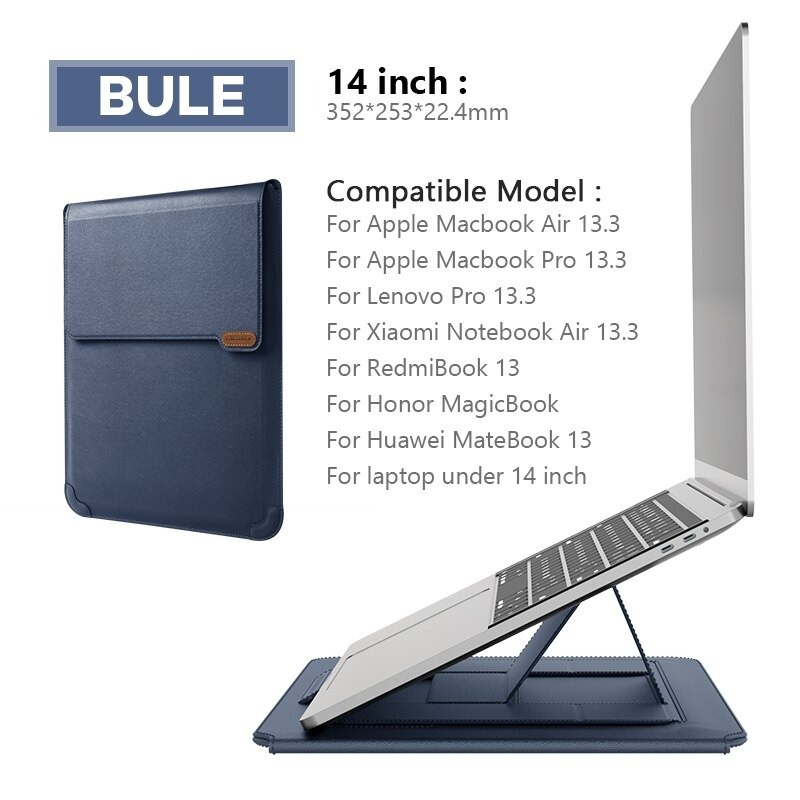 Túi Chống Sốc Nillkin Versatile Laptop Sleeve Cho Macbook 13-16 Inch / Túi Laptop Da Cao Cấp - Chính Hãng Nillkin