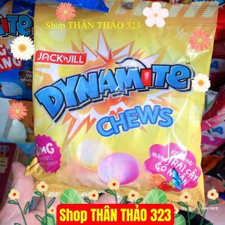 Kẹo Dynamite Chews 3 Viên Vị Sôcôl Bạc Hà