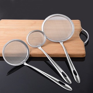 Vá vớt lọc cặn dầu ăn,vớt bọt inox tiện lợi nấu ăn