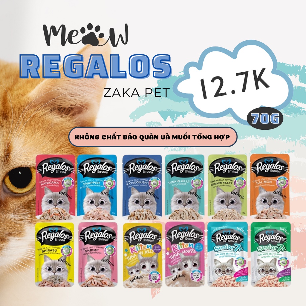 Pate Regalos cho mèo 70GR