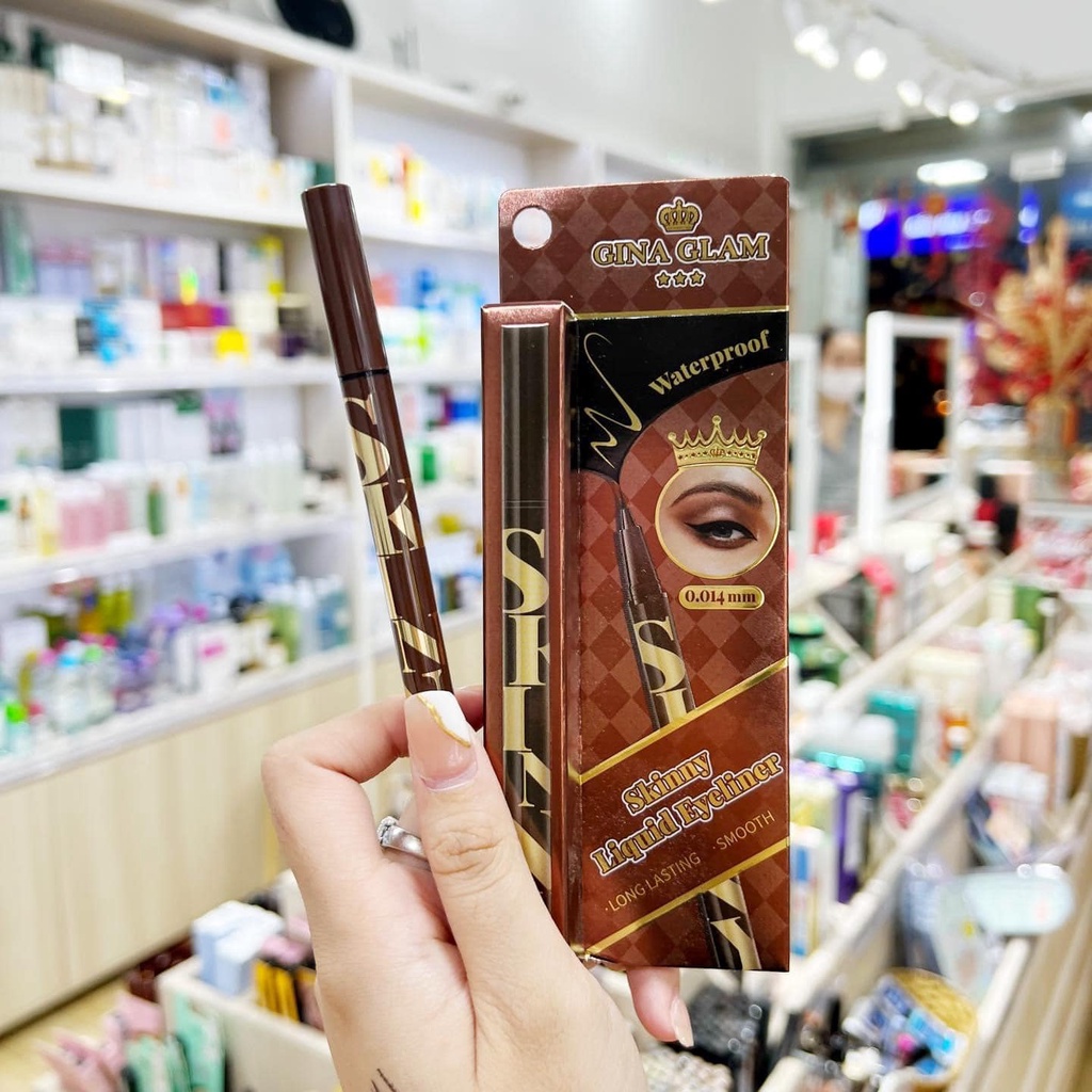 Kẻ mắt Gina Glam Skinny Liquid Eyeliner