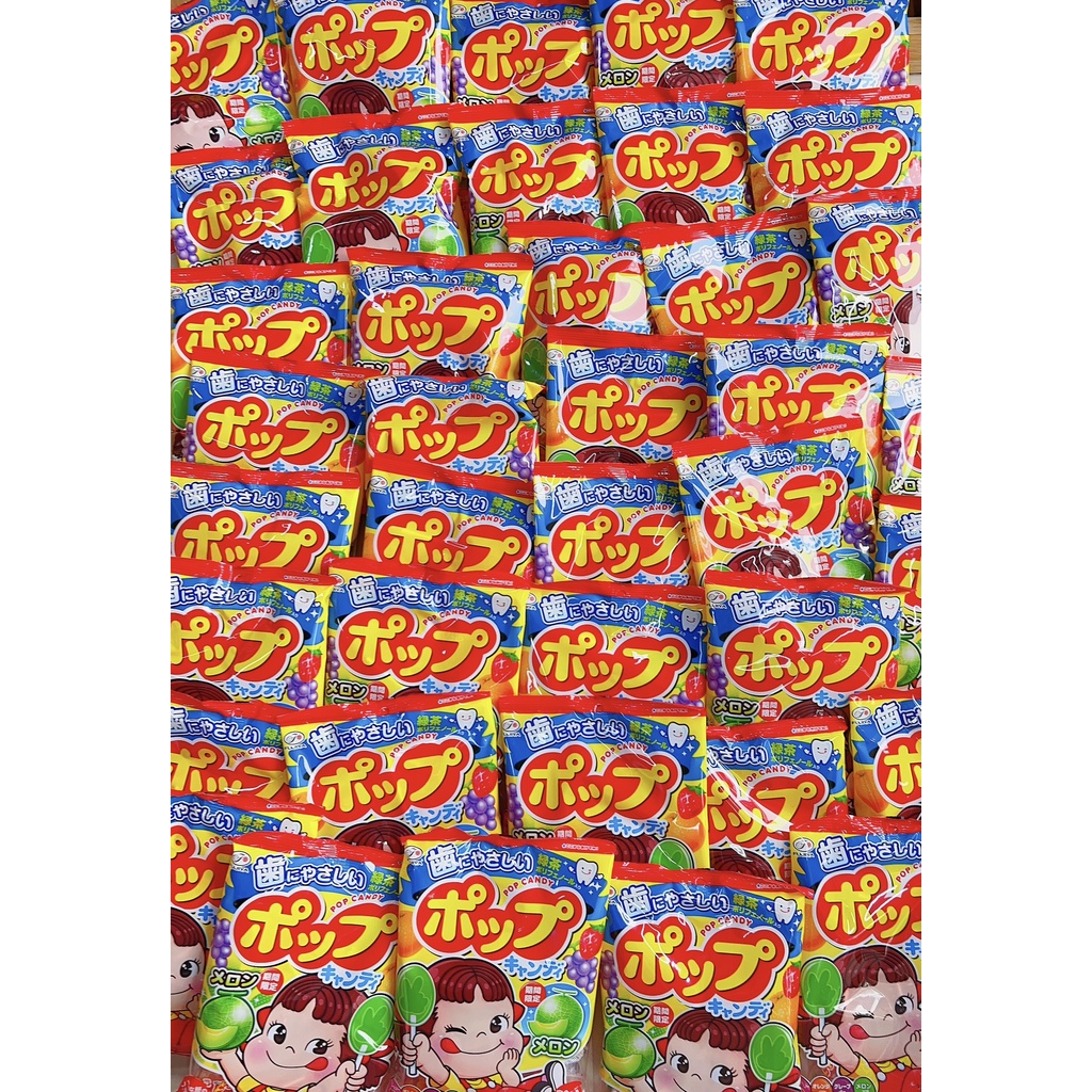 Kẹo mút hoa quả Fujiya Nhật Bản chống sâu răng gói 20 cái