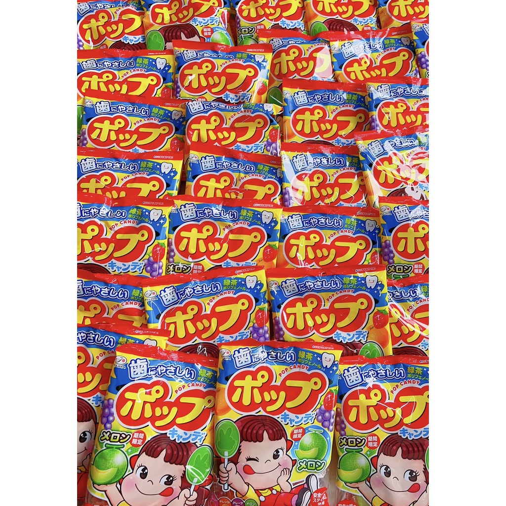 Kẹo mút hoa quả Fujiya Nhật Bản chống sâu răng gói 20 cái