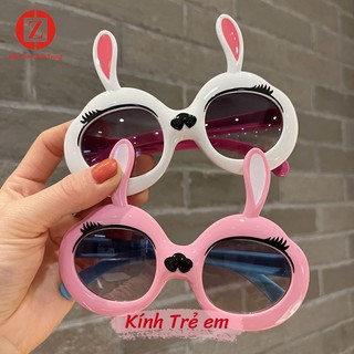 Kính Chông Nắng hoạt hình Thỏ Bunny cho BÉ trai bé gái dưới 30kg, nhiều màu sắc mã H1627