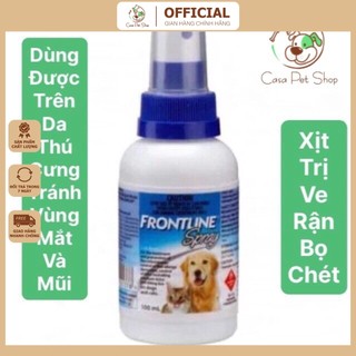 Frontline Spray xịt ve rận, bọ chét chó mèo