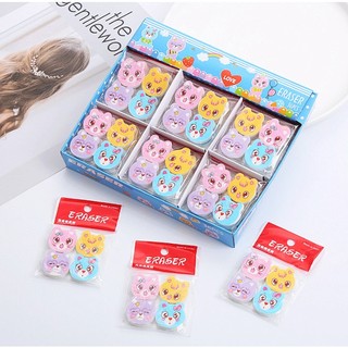 [Tẩy các mẫu] Combo 5 Tẩy set mèo