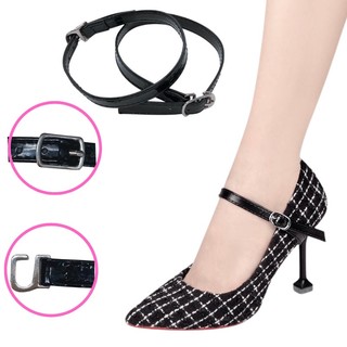 Dây giày da bóng phụ kiện thay thế dây giày sandal, cao gót chống trượt PK001 -RS