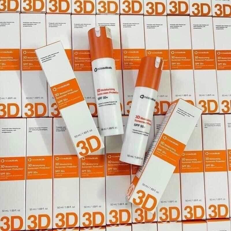 Kem chống nắmg Md:ceuticals 3D Moisturizing Sunscreen Protection SPF50+