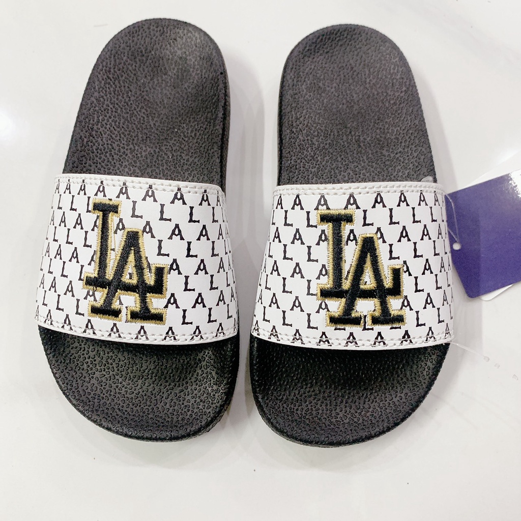 Dép cho bé -  Dép trẻ con - Dép chống trơn trượt - quai ngang NY, LA, B full sz 26 - 35