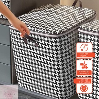 Túi Đựng Chăn Màn Quần Áo Cớ Lớn 100L, Túi Đựng Đồ Đa Năng Có Thể Gấp Gọn Tiện Lợi