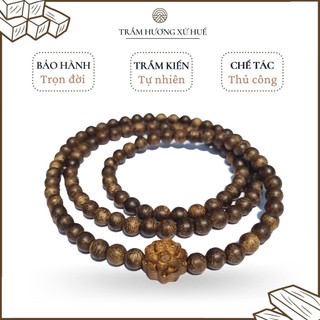 Vòng tay trầm hương 108 hạt - chuỗi vòng tay trầm hương tự nhiên phong thủy cho nam và nữ