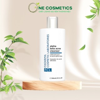 Sữa rửa mặt cho da dầu mụn FIXDERMA FCL ALPHA BETA ACNE CLEANSER 200ml