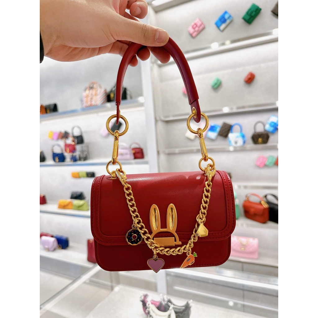 2059# Túi Xách Nữ Khóa Tai Thỏ fullbox