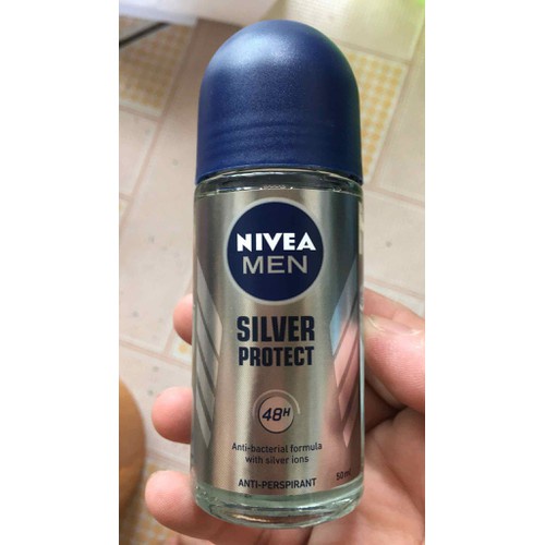 50ml - Lăn Khử Mùi Nivea Khô Thoáng- Dạng lăn cho nam và Nữ