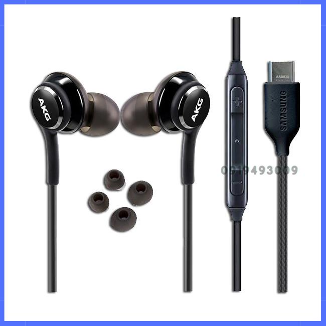 Tai nghe nhét tai AKG samsung S8 S9 S10 S20 S21 S22 Note 8 Note 9 Note 10 Note 20 jack type C - 3.5mm HNSHOP