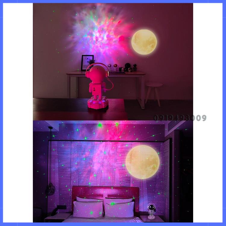 Đèn LED Phi Hành Gia, Đèn Chiếu Sao Thiên Hà, Đèn Trang Trí, Đèn Ngủ, Đèn Phòng Bay HNSHOP