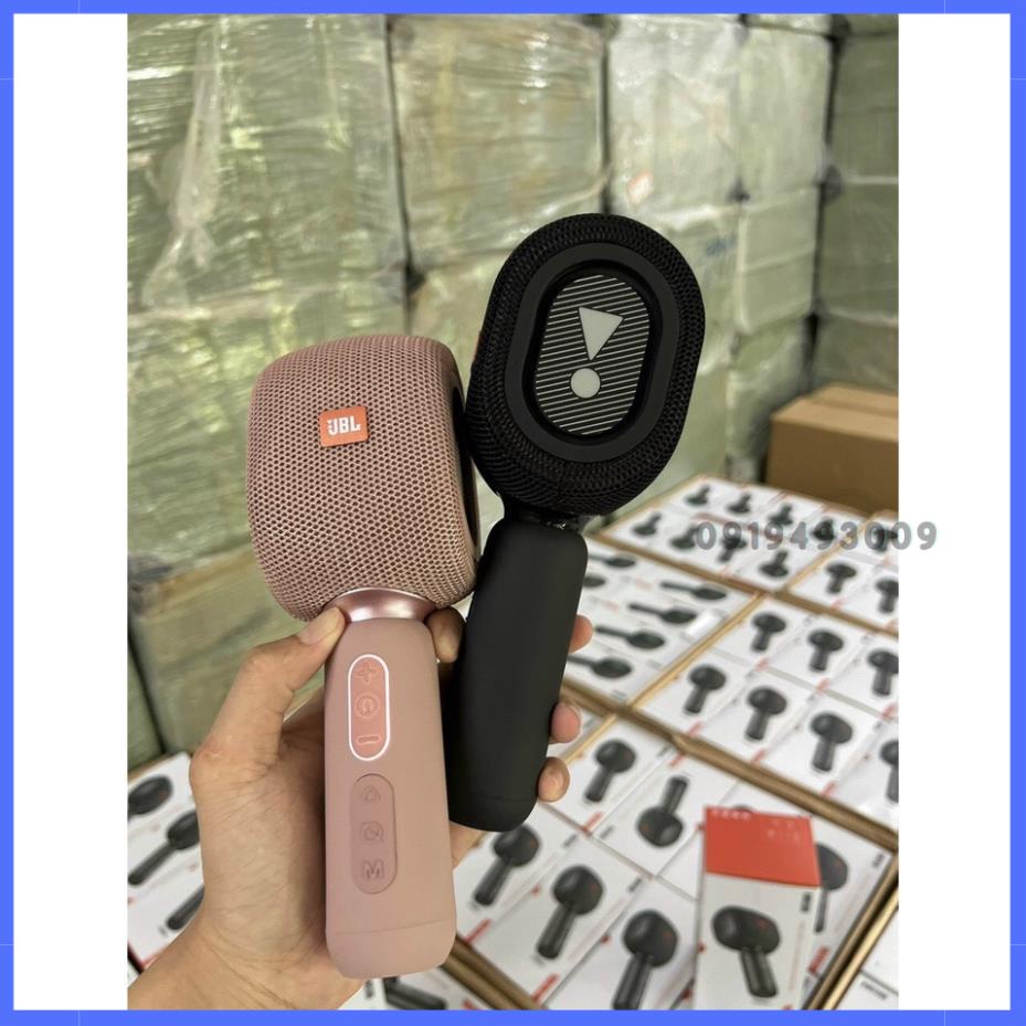 Micro Hát Karaoke Bluetooth Floveme KMC500 Phiên Bản Thần Tượng, Kèm Loa Cao Cấp, Chất Lượng Âm Thanh Trong Trẻo.