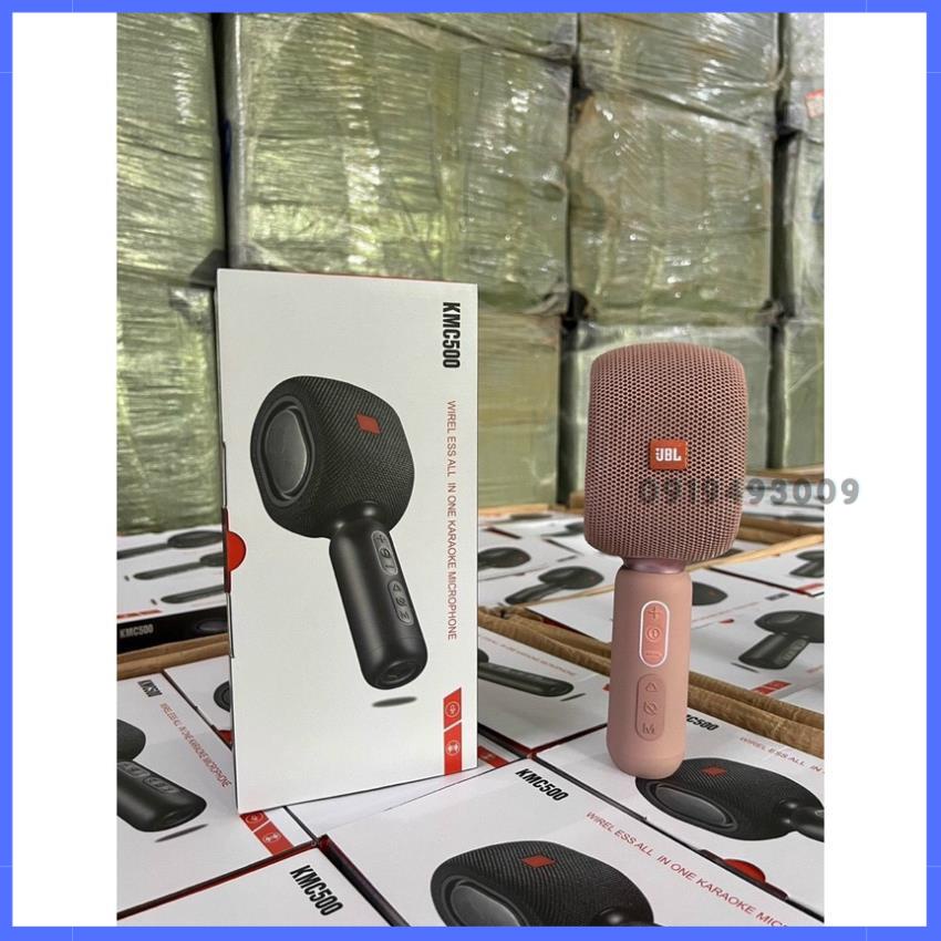 Micro Hát Karaoke Bluetooth Floveme KMC500 Phiên Bản Thần Tượng, Kèm Loa Cao Cấp, Chất Lượng Âm Thanh Trong Trẻo.