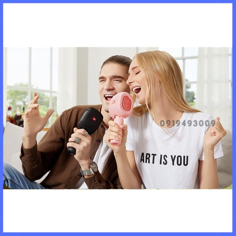 Micro Hát Karaoke Bluetooth Floveme KMC500 Phiên Bản Thần Tượng, Kèm Loa Cao Cấp, Chất Lượng Âm Thanh Trong Trẻo.