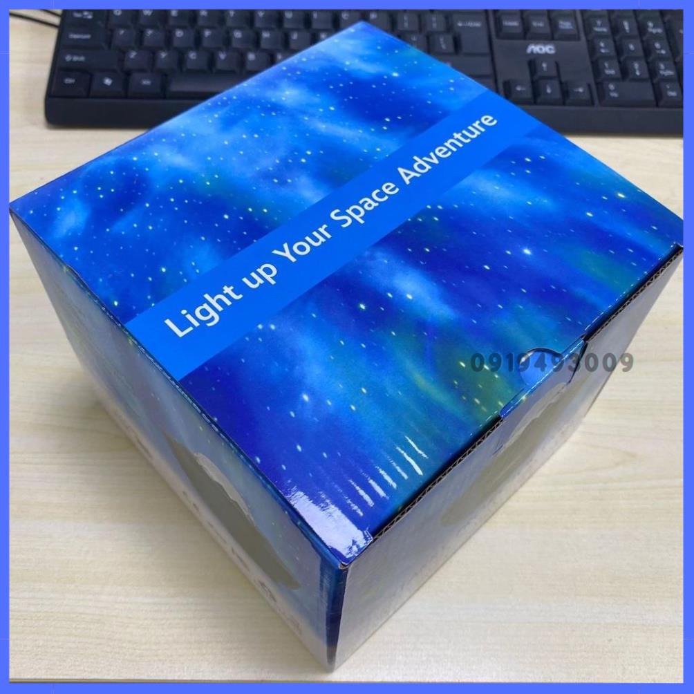 Đèn Led Chiếu Ngàn Sao Galaxy, Mây Thiên Hà Kiêm Loa Bluetooth Phát Nhạt- Đèn Ngủ Led Galaxy Ngàn Sao HNSHOP