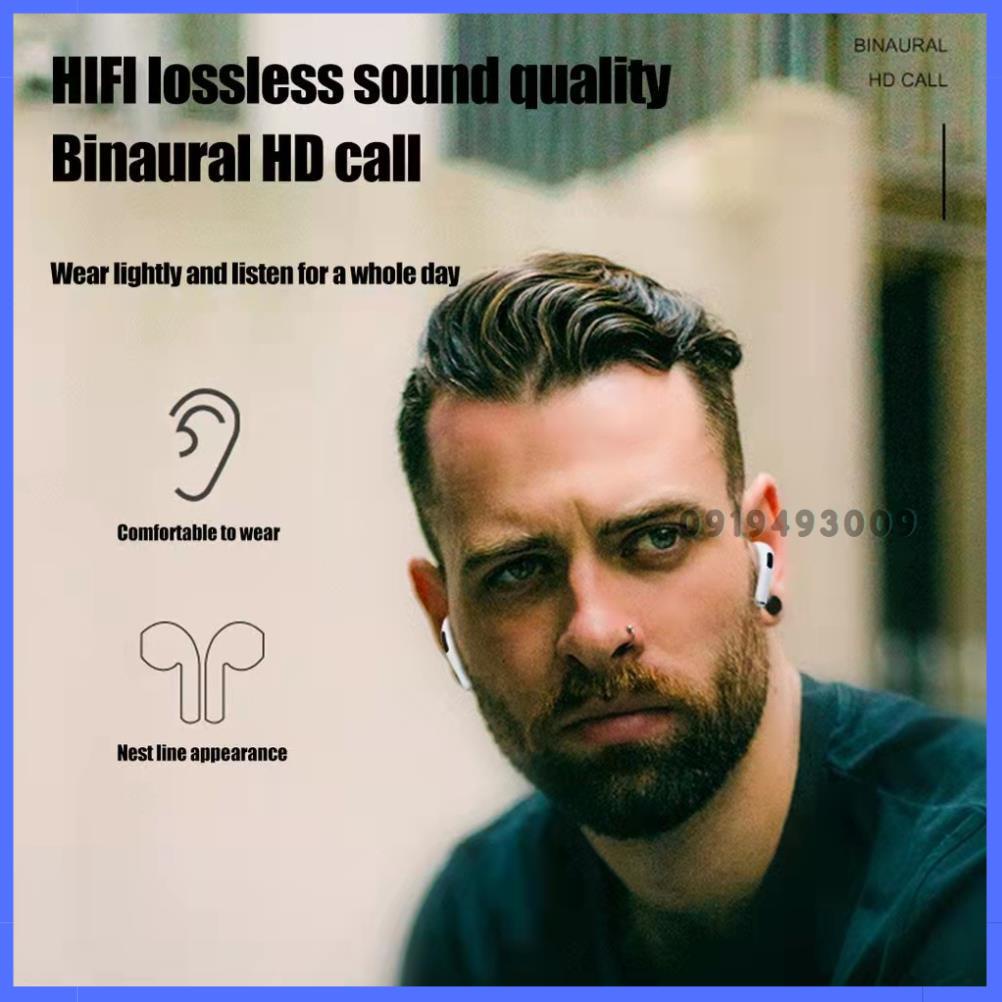 Tai Nghe Không Dây Bluetooth 5.0 Pro6 TWS Phong Cách Thể Thao Cho Điện Thoại HNSHOP