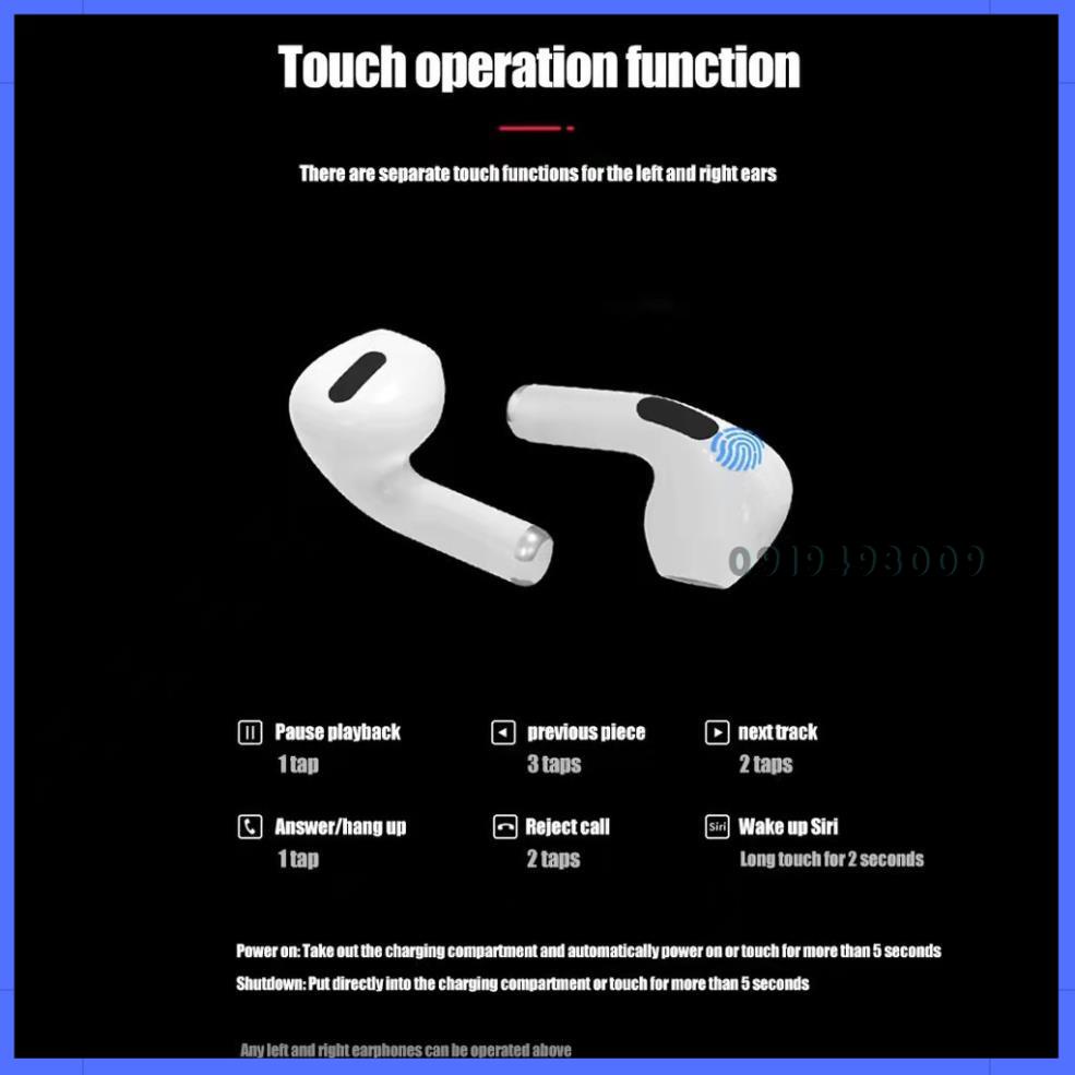 Tai Nghe Không Dây Bluetooth 5.0 Pro6 TWS Phong Cách Thể Thao Cho Điện Thoại HNSHOP