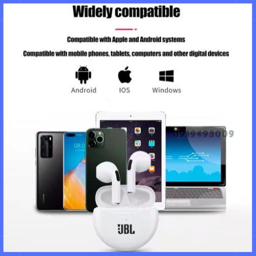 Tai Nghe Không Dây Bluetooth 5.0 Pro6 TWS Phong Cách Thể Thao Cho Điện Thoại HNSHOP
