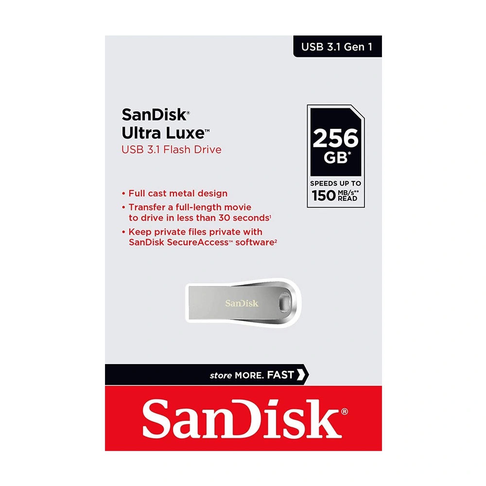 USB 3.1 SanDisk Ultra Luxe CZ74 256GB 400MB/s SDCZ74-256G-G46