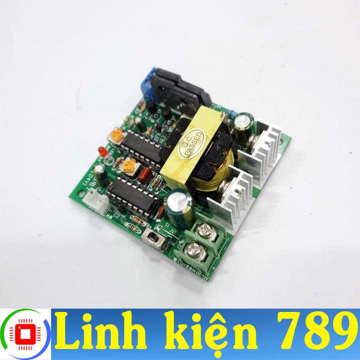 Mạch Inverter 12V lên 220V 100W 50Hz sóng xung vuông