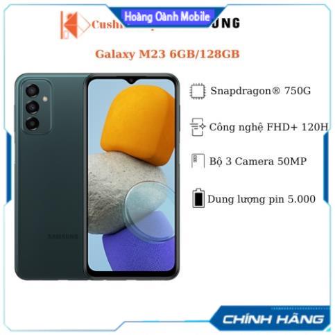 Điện Thoại Samsung Galaxy M23 5G (6GB/128GB) - Hàng nguyên seal mới 100% ,đã được kích hoạt bảo hành điện tử