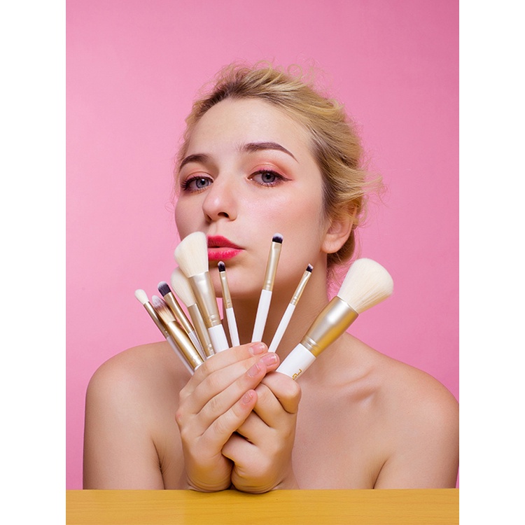 Bộ cọ trang điểm MSQ 10 cây Small Floral