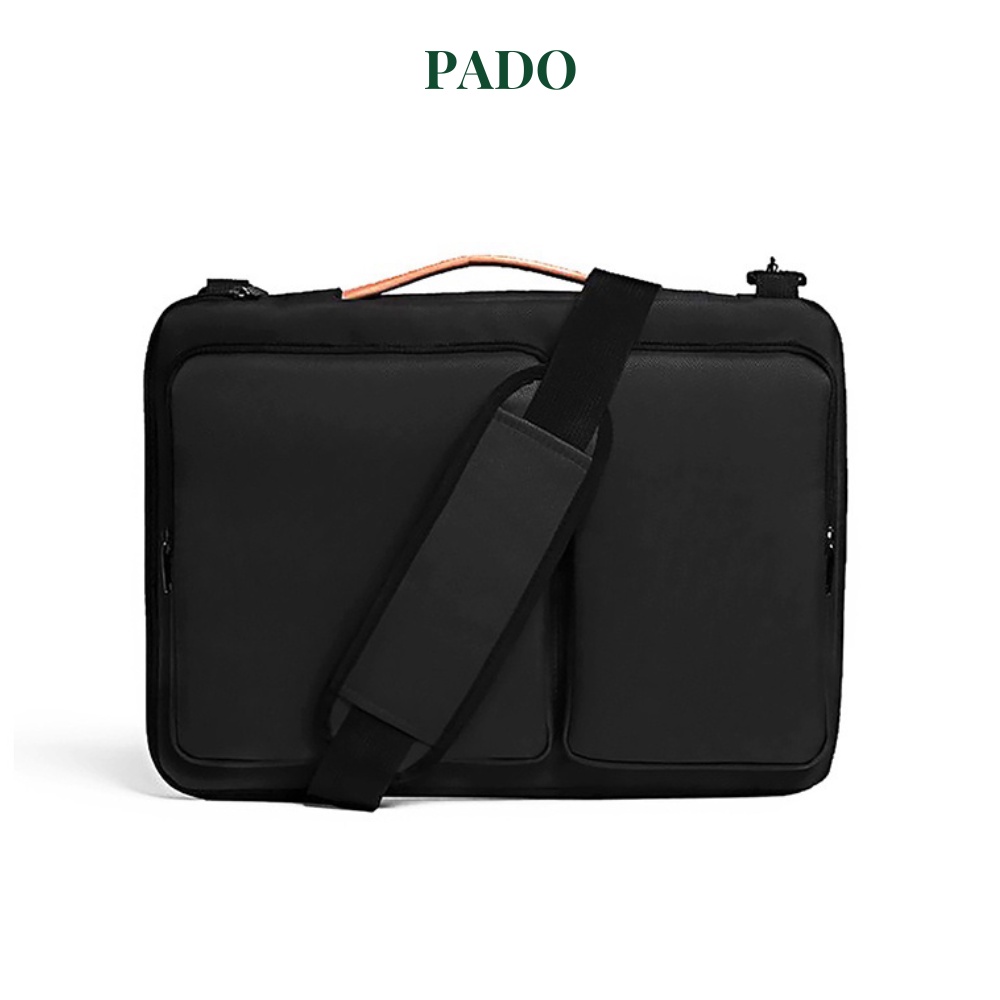 Túi laptop, túi xách công sở thời trang PADO 575 chứa được laptop 17inch, chất liệu trượt nước cao cấp | BigBuy360 - bigbuy360.vn